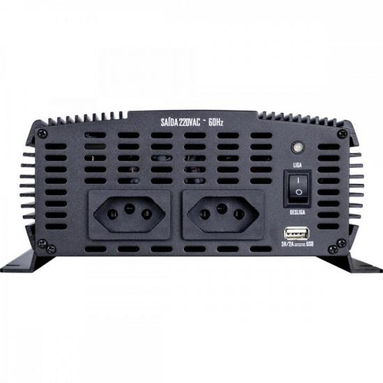 Inversor Automotivo HAYONIK PW12-15 Onda Modificada 1500W 12Vdc/220V por 999,00 à vista no boleto/pix ou parcele em até 10x sem juros. Compre na loja Mundomax!
