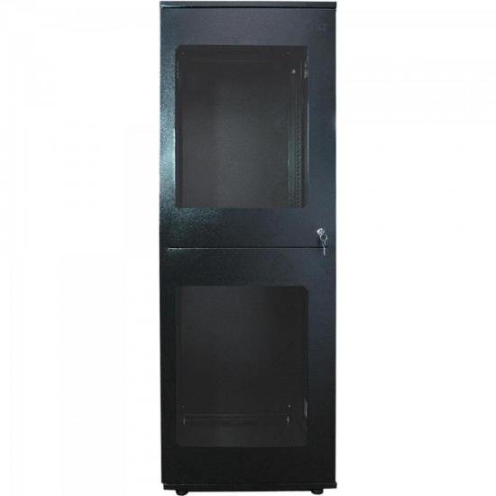 Rack Padrão 19\" 28U Linha TI Preto MAX ELETRON por 0,00 à vista no boleto/pix ou parcele em até 1x sem juros. Compre na loja Mundomax!