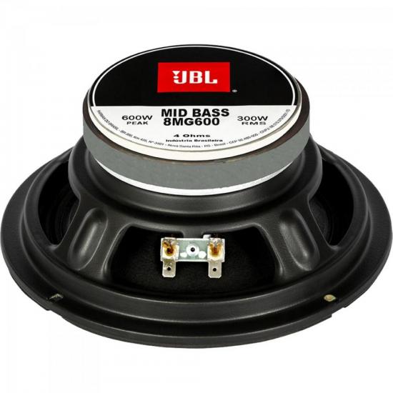 Falante 8\" 300W 4R 8MG600 JBL por 224,99 à vista no boleto/pix ou parcele em até 8x sem juros. Compre na loja Mundomax!