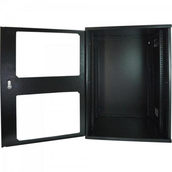 Rack Parede 19\" 16U 570mm Linha TI MAX ELETRON por 0,00 à vista no boleto/pix ou parcele em até 1x sem juros. Compre na loja Mundomax!