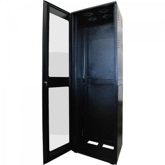 Rack Padrão 19\" 44U 570mm Linha TI Preto MAX ELETRON por 1.870,90 à vista no boleto/pix ou parcele em até 12x sem juros. Compre na loja Mundomax!