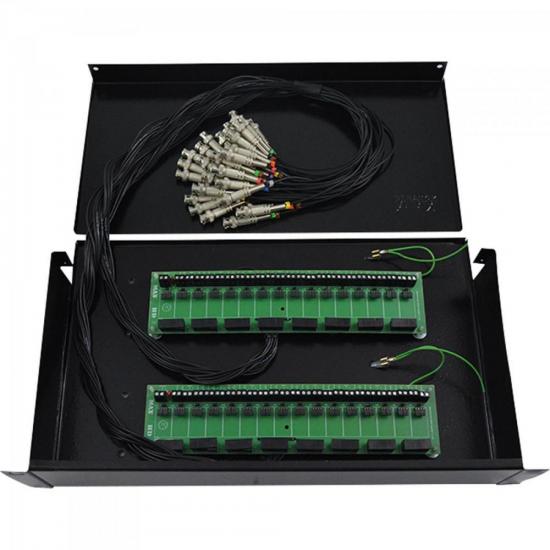 Gaveta Box 19\" 32 Canais Structural MAX ELETRON por 0,00 à vista no boleto/pix ou parcele em até 1x sem juros. Compre na loja Mundomax!