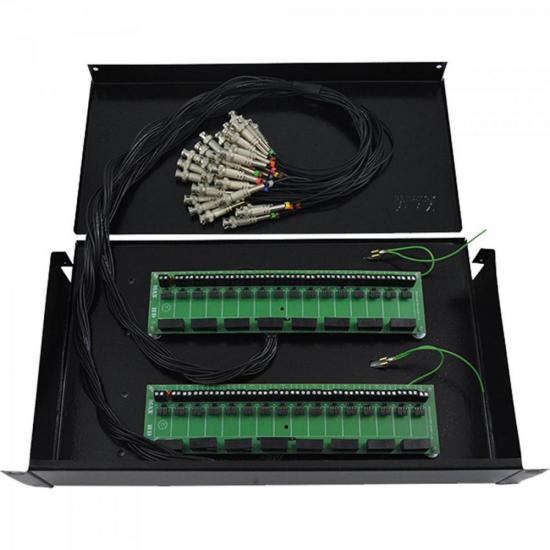 Gaveta Box 19\" 16 Canais Structural MAX ELETRON por 483,90 à vista no boleto/pix ou parcele em até 10x sem juros. Compre na loja Mundomax!