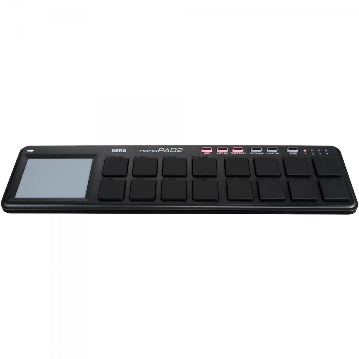 Controlador para Teclado NANOPAD-2 Black KORG - Mundomax