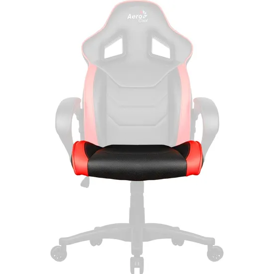 Assento Para Cadeira AC60C Preto/Vermelho Aerocool (67443)