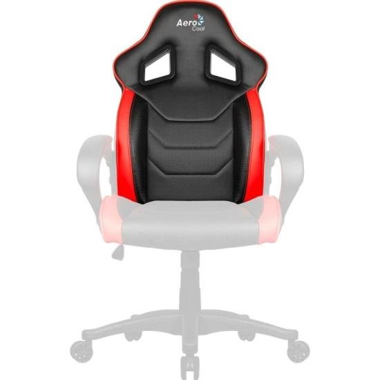 Encosto Para Cadeira AC60C Preto/Vermelho Aerocool (67444)