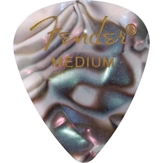 Palheta Celulóide Shape Premium 351 Medium Abalone FENDER (67513)