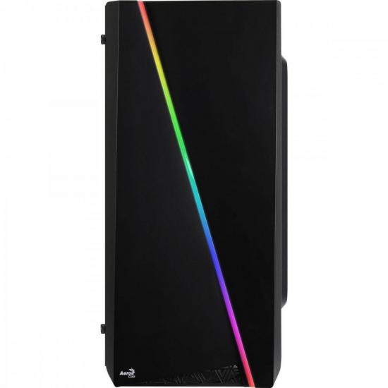 Gabinete Gamer Aerocool Mini Cylon Preto RGB Lateral Acrílico por 334,00 à vista no boleto/pix ou parcele em até 10x sem juros. Compre na loja Mundomax!