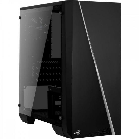 Gabinete Gamer Aerocool Mini Cylon Preto RGB Lateral Acrílico por 334,00 à vista no boleto/pix ou parcele em até 10x sem juros. Compre na loja Mundomax!