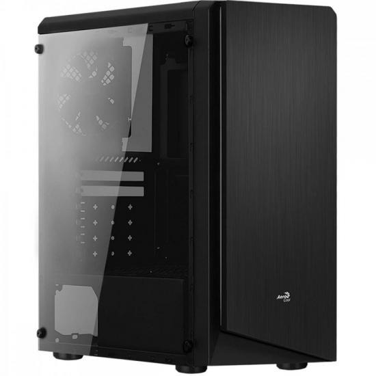 Gabinete Gamer Aerocool Rift Preto RGB Lateral Acrílico por 309,99 à vista no boleto/pix ou parcele em até 10x sem juros. Compre na loja Mundomax!