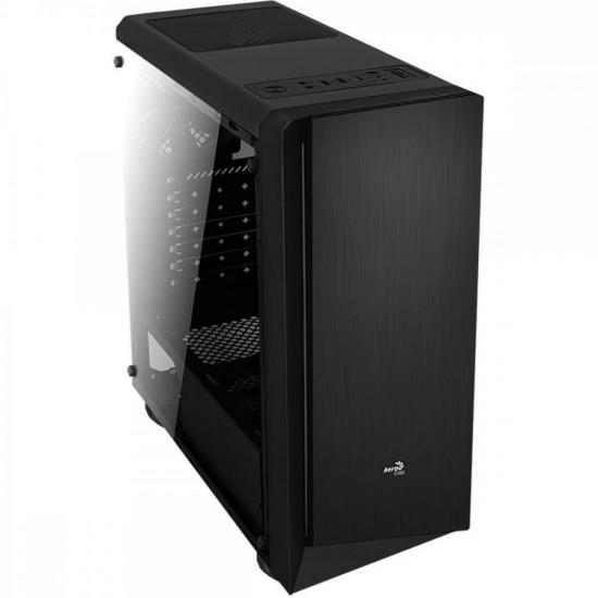 Gabinete Gamer Aerocool Rift Preto RGB Lateral Acrílico por 309,99 à vista no boleto/pix ou parcele em até 10x sem juros. Compre na loja Mundomax!