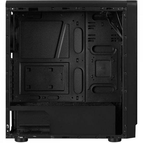 Gabinete Gamer Aerocool Rift Preto RGB Lateral Acrílico por 309,99 à vista no boleto/pix ou parcele em até 10x sem juros. Compre na loja Mundomax!