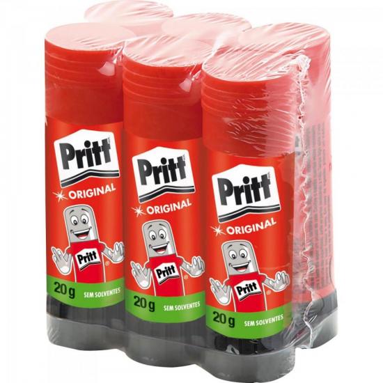 Cola Bastão 20g Bandeja com 6 Unidades PRITT por 45,90 à vista no boleto/pix ou parcele em até 1x sem juros. Compre na loja Mundomax!