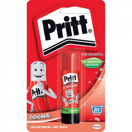 Cola Bastão 10g Blister PRITT por 0,00 à vista no boleto/pix ou parcele em até 1x sem juros. Compre na loja Mundomax!