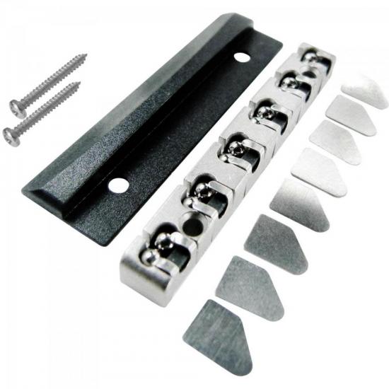 Pestana Roller Nut Chrome FENDER por 616,90 à vista no boleto/pix ou parcele em até 10x sem juros. Compre na loja Mundomax!