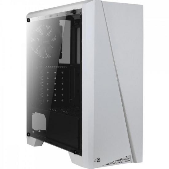 Gabinete Gamer Aerocool Cylon Branco RGB Lateral Acrílico por 354,73 à vista no boleto/pix ou parcele em até 10x sem juros. Compre na loja Aerocool!