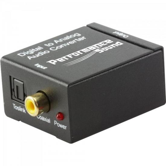 Conversor de Áudio Digital para Analógico PA SOUND por 0,00 à vista no boleto/pix ou parcele em até 1x sem juros. Compre na loja Mundomax!