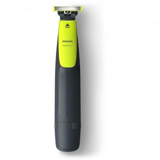 Aparador de Pêlos Bivolt OneBlade QP2510/10 Cinza/Verde PHILIPS por 0,00 à vista no boleto/pix ou parcele em até 1x sem juros. Compre na loja Mundomax!