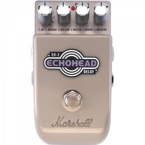 Pedal para Guitarra Echohead Delay EH-1 MARSHALL por 0,00 à vista no boleto/pix ou parcele em até 1x sem juros. Compre na loja Mundomax!