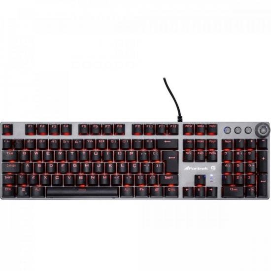 Teclado Gamer Mecânico Fortrek K7 Plus RGB por 275,00 à vista no boleto/pix ou parcele em até 10x sem juros. Compre na loja Mundomax!
