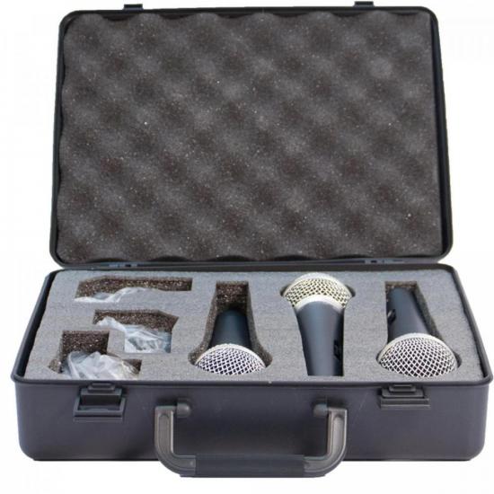 Kit de Microfones com 3 Supercardioide LCM1800 LEXSEN por 343,90 à vista no boleto/pix ou parcele em até 10x sem juros. Compre na loja Mundomax!