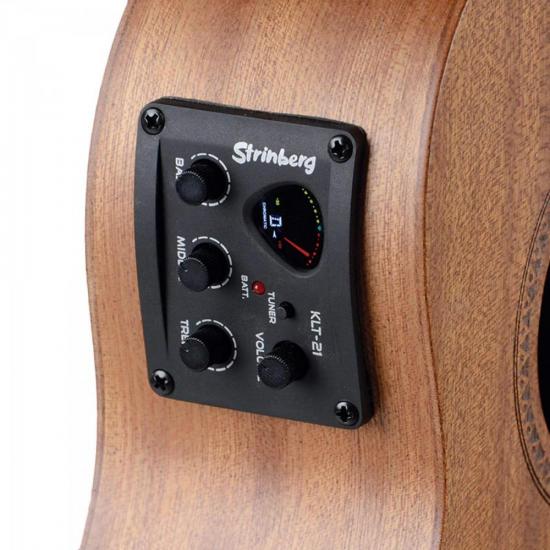 Ukulele STRINBERG Soprano Eletroacústico 26.. UK06SE Natural por 439,00 à vista no boleto/pix ou parcele em até 10x sem juros. Compre na loja Mundomax!