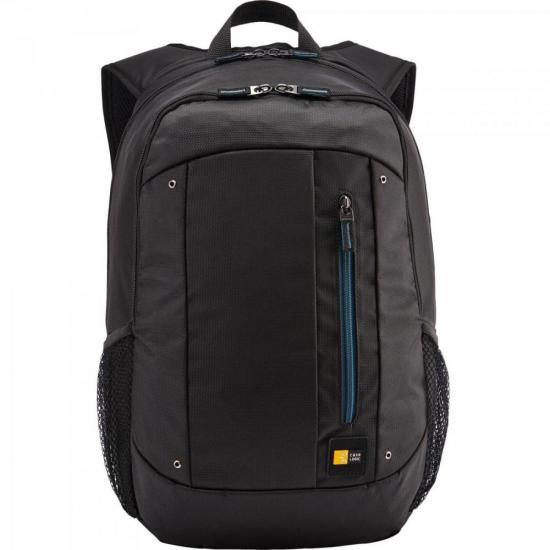 Mochila para Notebook 15.6\" Jaunt WMBP115 Preto CASE LOGIC por 0,00 à vista no boleto/pix ou parcele em até 1x sem juros. Compre na loja Mundomax!