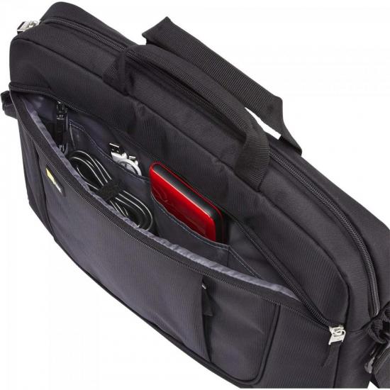 Maleta para Notebook 5.6\" AUA316 Preta CASE LOGIC por 0,00 à vista no boleto/pix ou parcele em até 1x sem juros. Compre na loja Mundomax!