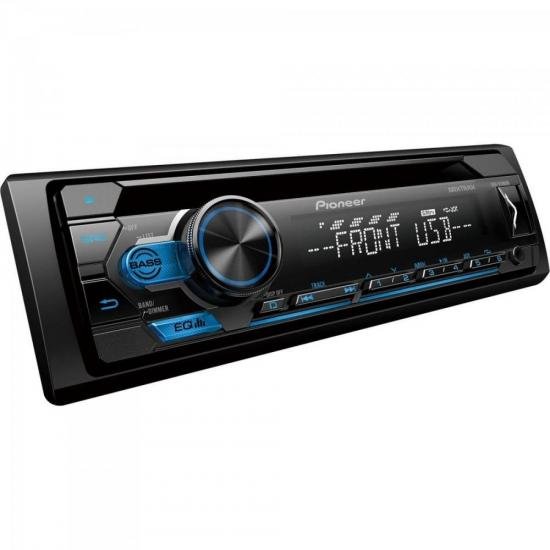 CD Player CD/USB/FM DEHS1180UB Preto PIONEER por 0,00 à vista no boleto/pix ou parcele em até 1x sem juros. Compre na loja Mundomax!