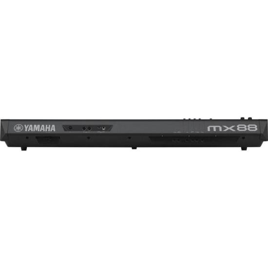 Teclado Yamaha MX88BK Sintetizador Preto por 9.223,99 à vista no boleto/pix ou parcele em até 12x sem juros. Compre na loja Mundomax!