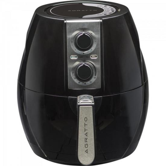 Fritadeira Fryer 1200W 127V AF-01 Preta AGRATTO por 295,90 à vista no boleto/pix ou parcele em até 10x sem juros. Compre na loja Mundomax!