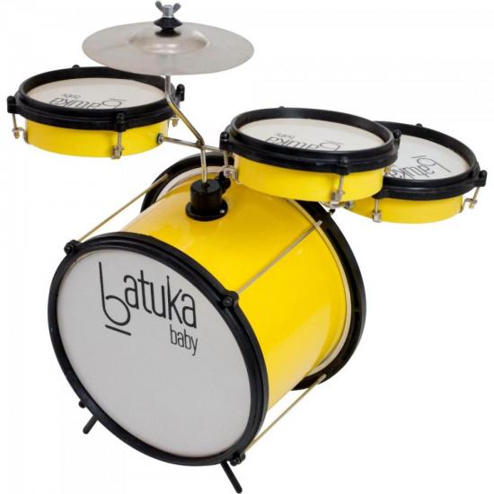 Bateria Infantil Amarela Baby BATUKA (67894)