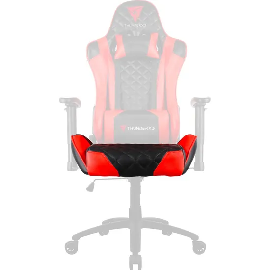 Assento Para Cadeira TGC12 Preto/Vermelho ThunderX3 (67908)
