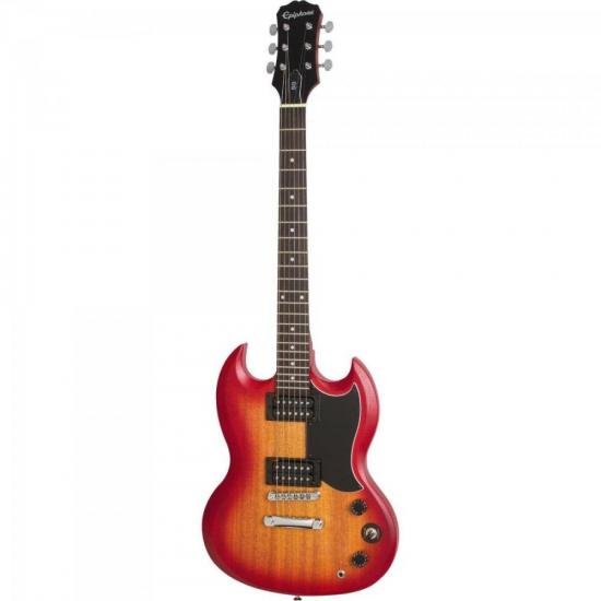 Guitarra EPIPHONE SG Special Vintage Vintage Worn HCSB por 0,00 à vista no boleto/pix ou parcele em até 1x sem juros. Compre na loja Mundomax!