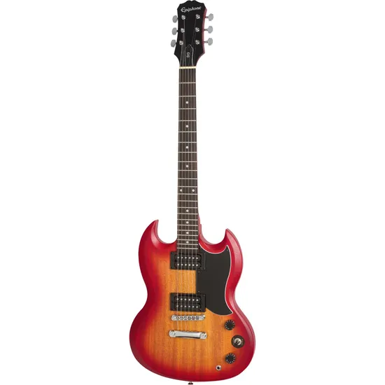 Guitarra EPIPHONE SG Special Vintage Vintage Worn HCSB por 0,00 à vista no boleto/pix ou parcele em até 1x sem juros. Compre na loja Mundomax!
