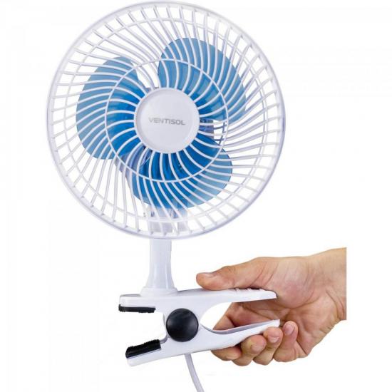 Ventilador de Mesa Ventisol Mini 20 Azul/Branco 220V por 88,00 à vista no boleto/pix ou parcele em até 3x sem juros. Compre na loja Mundomax!
