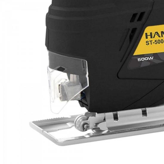 Serra Elétrica Tico Tico 500W 110V GYST500 Preta HAMMER por 0,00 à vista no boleto/pix ou parcele em até 1x sem juros. Compre na loja Mundomax!