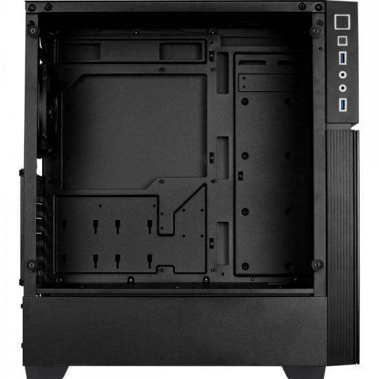Gabinete Gamer Aerocool Playa Preto RGB Lateral Vidro por 474,00 à vista no boleto/pix ou parcele em até 10x sem juros. Compre na loja Mundomax!