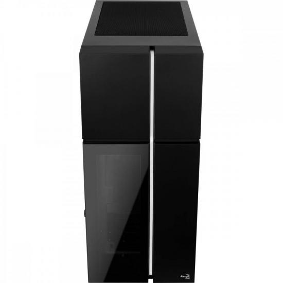 Gabinete Gamer Aerocool Playa Preto RGB Lateral Vidro por 474,00 à vista no boleto/pix ou parcele em até 10x sem juros. Compre na loja Mundomax!