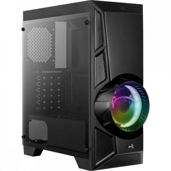 Gabinete Gamer Mid Tower RGB com Leitor SD Aero Engine AEROCOOL por 261,90 à vista no boleto/pix ou parcele em até 10x sem juros. Compre na loja Mundomax!