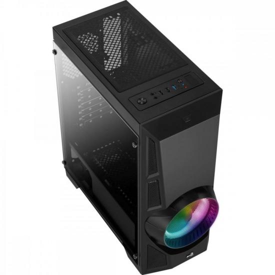 Gabinete Gamer Mid Tower RGB com Leitor SD Aero Engine AEROCOOL por 261,90 à vista no boleto/pix ou parcele em até 10x sem juros. Compre na loja Mundomax!