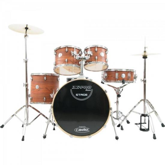 Bateria Stage 822 Dark Natural XPRO por 0,00 à vista no boleto/pix ou parcele em até 1x sem juros. Compre na loja Mundomax!