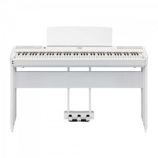 Kit Piano YAMAHA P515W Branco + Acessórios (67975)