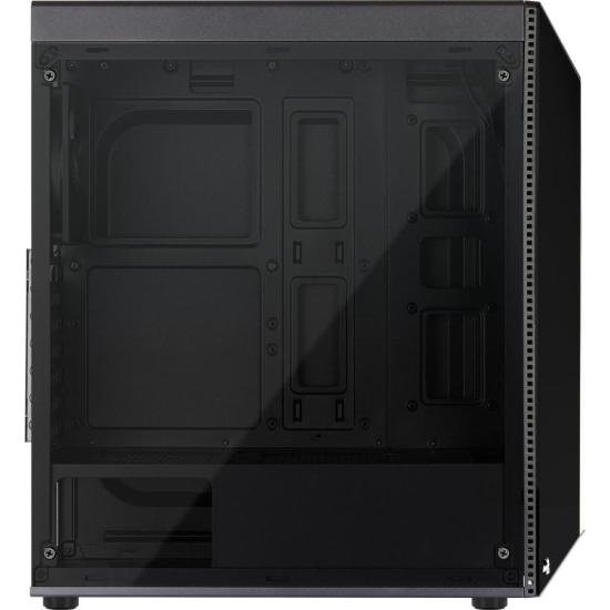 Gabinete Gamer Aerocool Shard Preto RGB Lateral Acrílico por 465,00 à vista no boleto/pix ou parcele em até 10x sem juros. Compre na loja Mundomax!