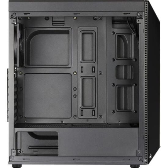 Gabinete Gamer Aerocool Shard Preto Rgb Lateral Acr Lico Aerocool