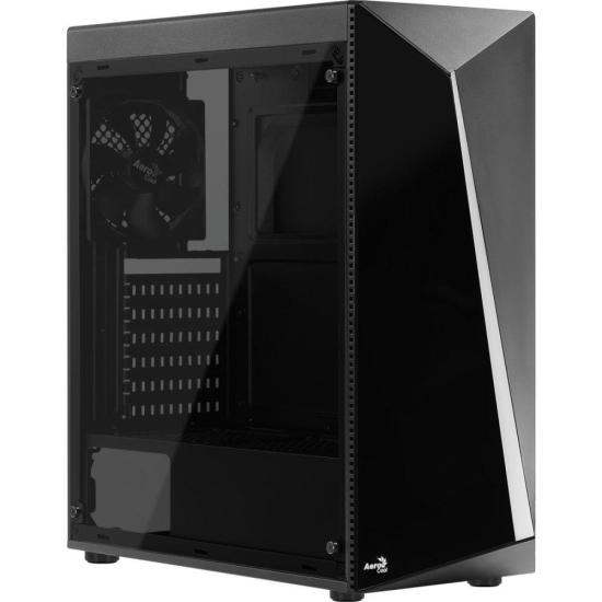 Gabinete Gamer Aerocool Shard Preto RGB Lateral Acrílico por 465,00 à vista no boleto/pix ou parcele em até 10x sem juros. Compre na loja Mundomax!