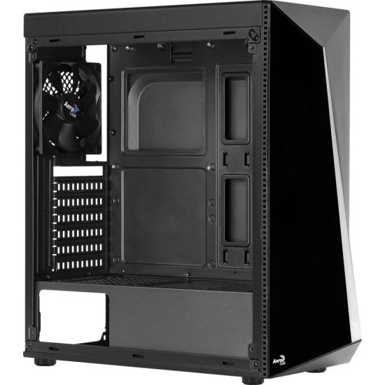 Gabinete Gamer Aerocool Shard Preto RGB Lateral Acrílico por 465,00 à vista no boleto/pix ou parcele em até 10x sem juros. Compre na loja Mundomax!
