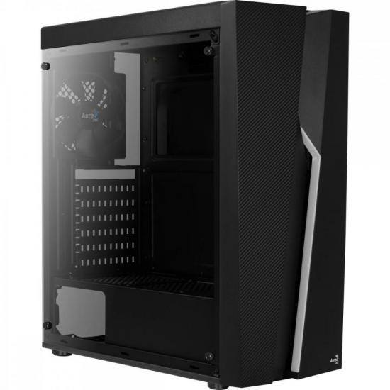 Gabinete Gamer Aerocool Bolt Preto RGB Lateral Acrílico por 389,00 à vista no boleto/pix ou parcele em até 10x sem juros. Compre na loja Mundomax!