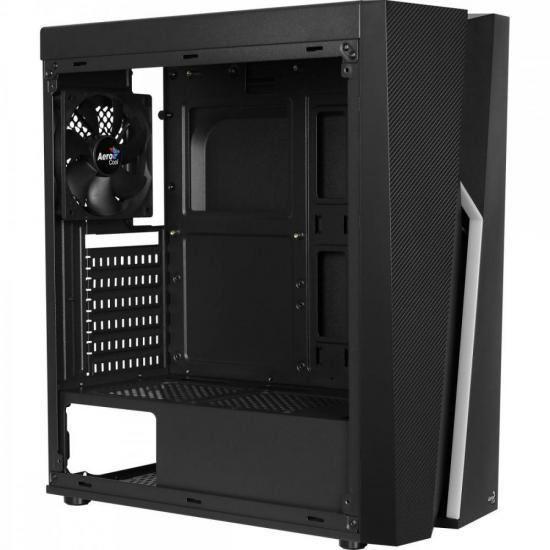 Gabinete Gamer Aerocool Bolt Preto RGB Lateral Acrílico por 389,00 à vista no boleto/pix ou parcele em até 10x sem juros. Compre na loja Mundomax!
