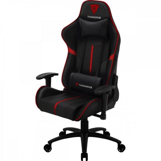 Cadeira Gamer ThunderX3 BC3 Vermelha por 1.699,00 à vista no boleto/pix ou parcele em até 12x sem juros. Compre na loja Mundomax!